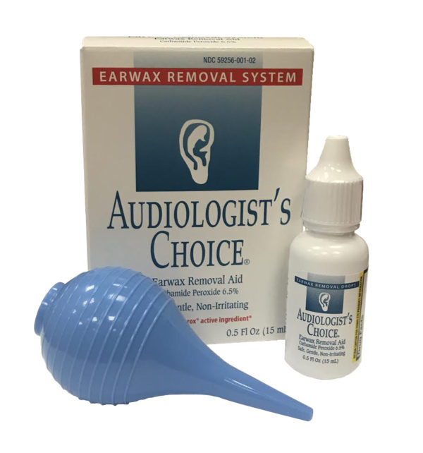 Audiologist's Choice Earwax Removal System with Drops & Bulb Syringe