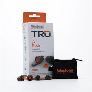 Westone TRU Music Earplugs - NRR 10, Orange Filter