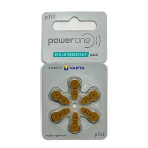 PowerOne MF Batteries Size 312 (60/pack)