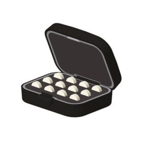 Audiologist's Choice Battery Storage Case