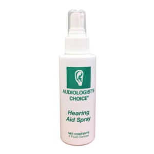 Audiologist Choice Hearing Aid/Earmold Spray (4 oz bottle)