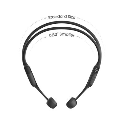 Shokz OpenRun Wireless Bluetooth Bone Conduction Headphones - MINI (Black)